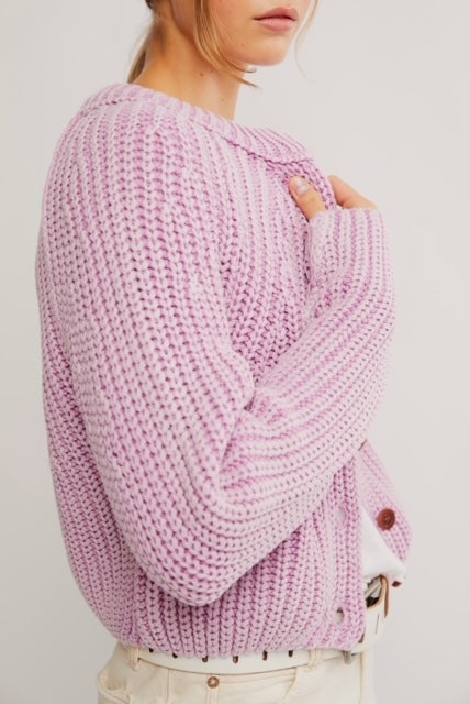 FREE PEOPLE-"SWEET NOTHING" CARDI