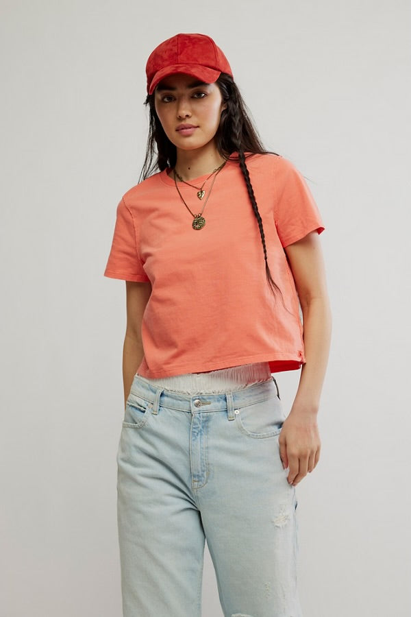FREE PEOPLE-"EVERYDAY" TEE