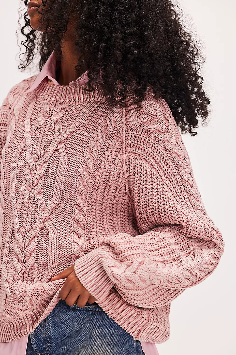 FREE PEOPLE-"FRANKIE" SWEATER