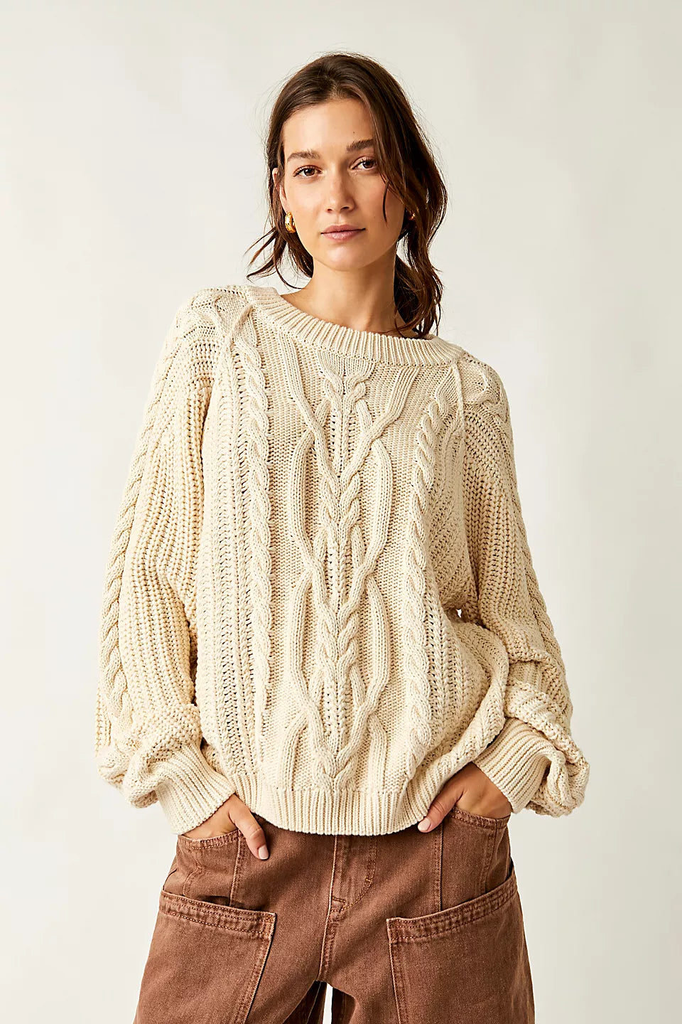 FREE PEOPLE-"FRANKIE" SWEATER