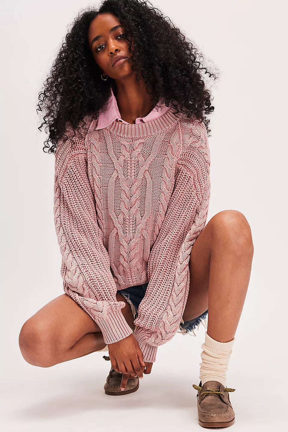 FREE PEOPLE-"FRANKIE" SWEATER