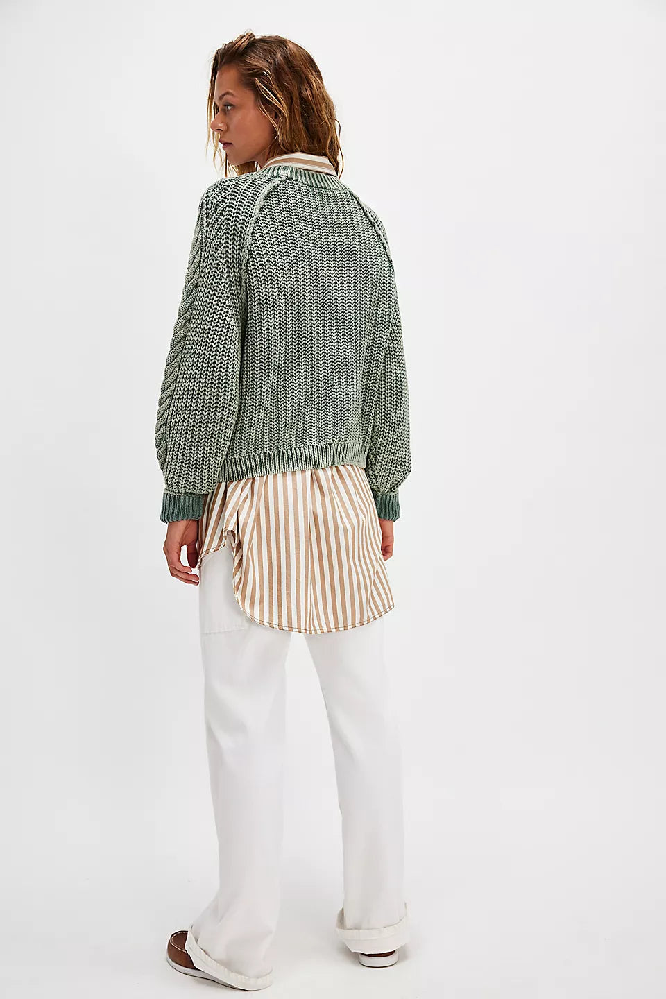 FREE PEOPLE-"FRANKIE" SWEATER