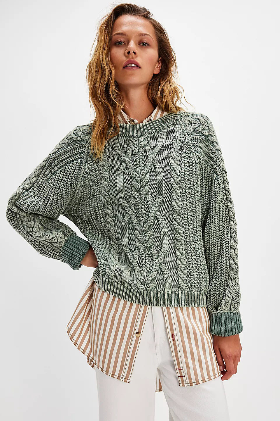 FREE PEOPLE-"FRANKIE" SWEATER