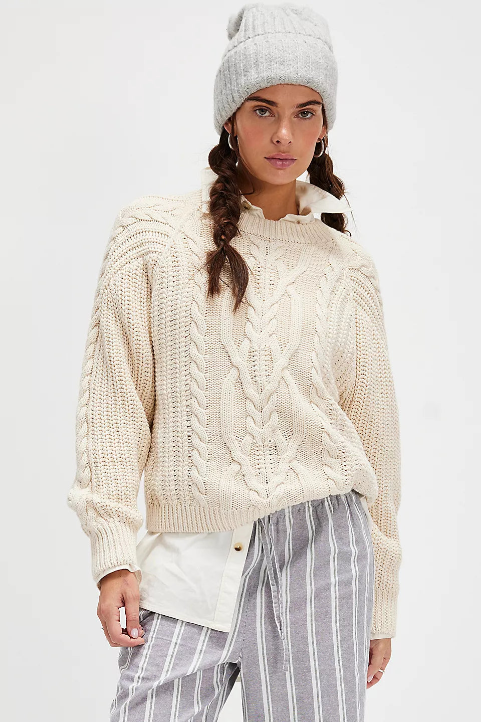 FREE PEOPLE-"FRANKIE" SWEATER