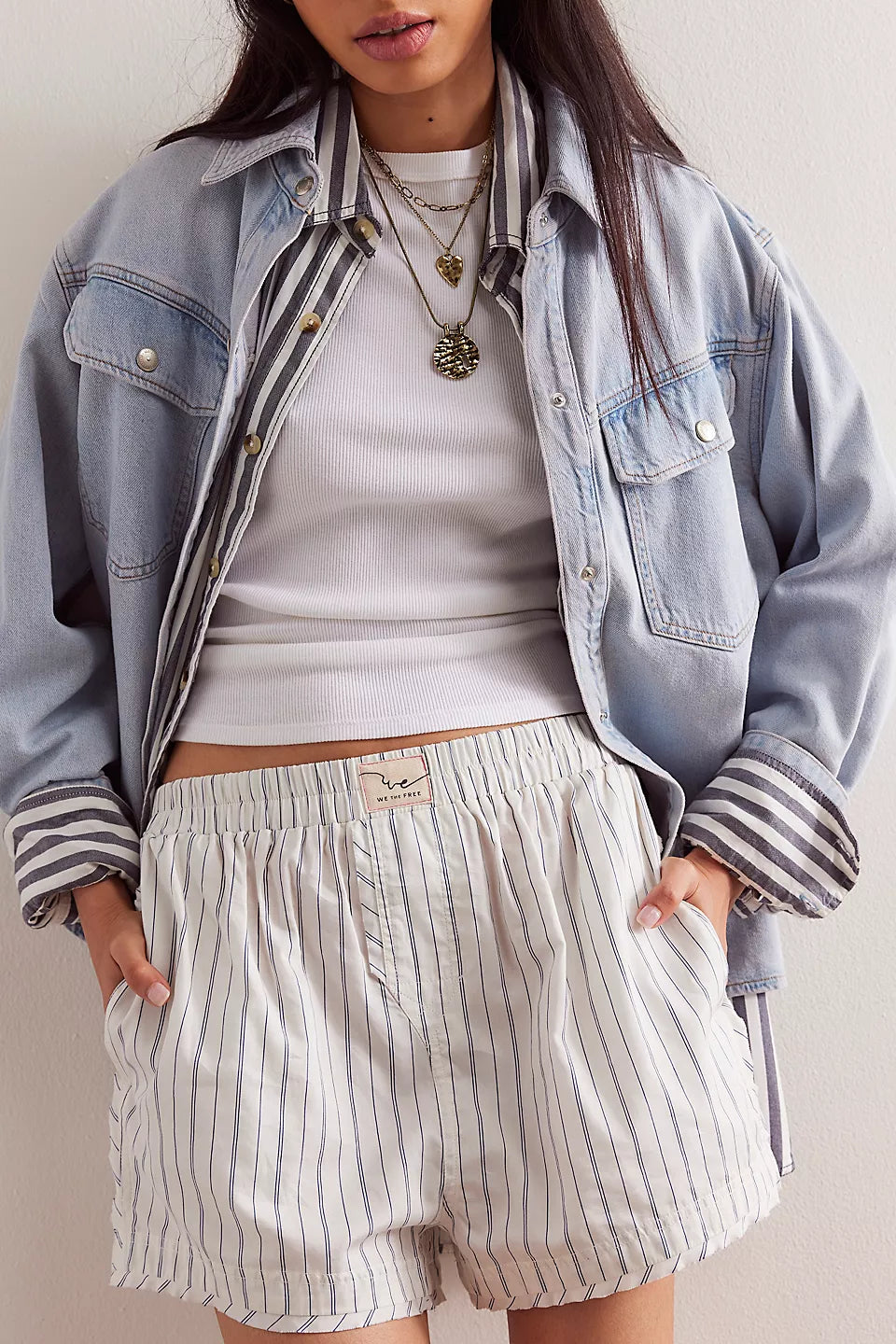 FREE PEOPLE-"DAY TO DAY" SHORT