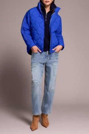 TRIBAL-QUILTED JACKET