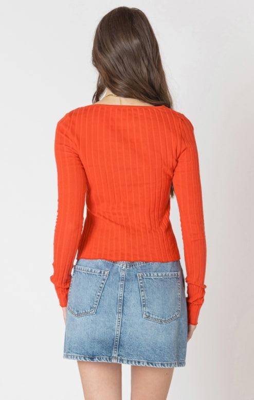 DEX-RIBBED TOP