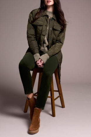 TRIBAL-QUILTED JACKET