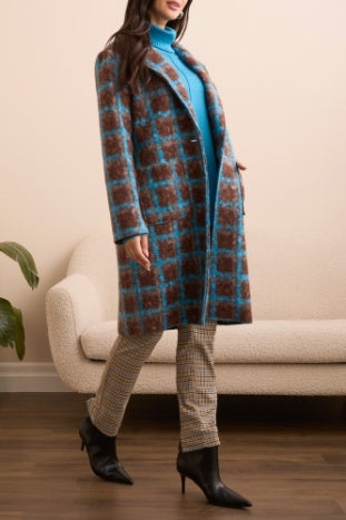 TRIBAL-BUTTON COAT