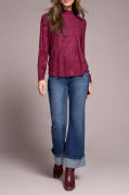 TRIBAL-KNIT TOP