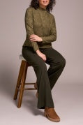 TRIBAL-KNIT TOP