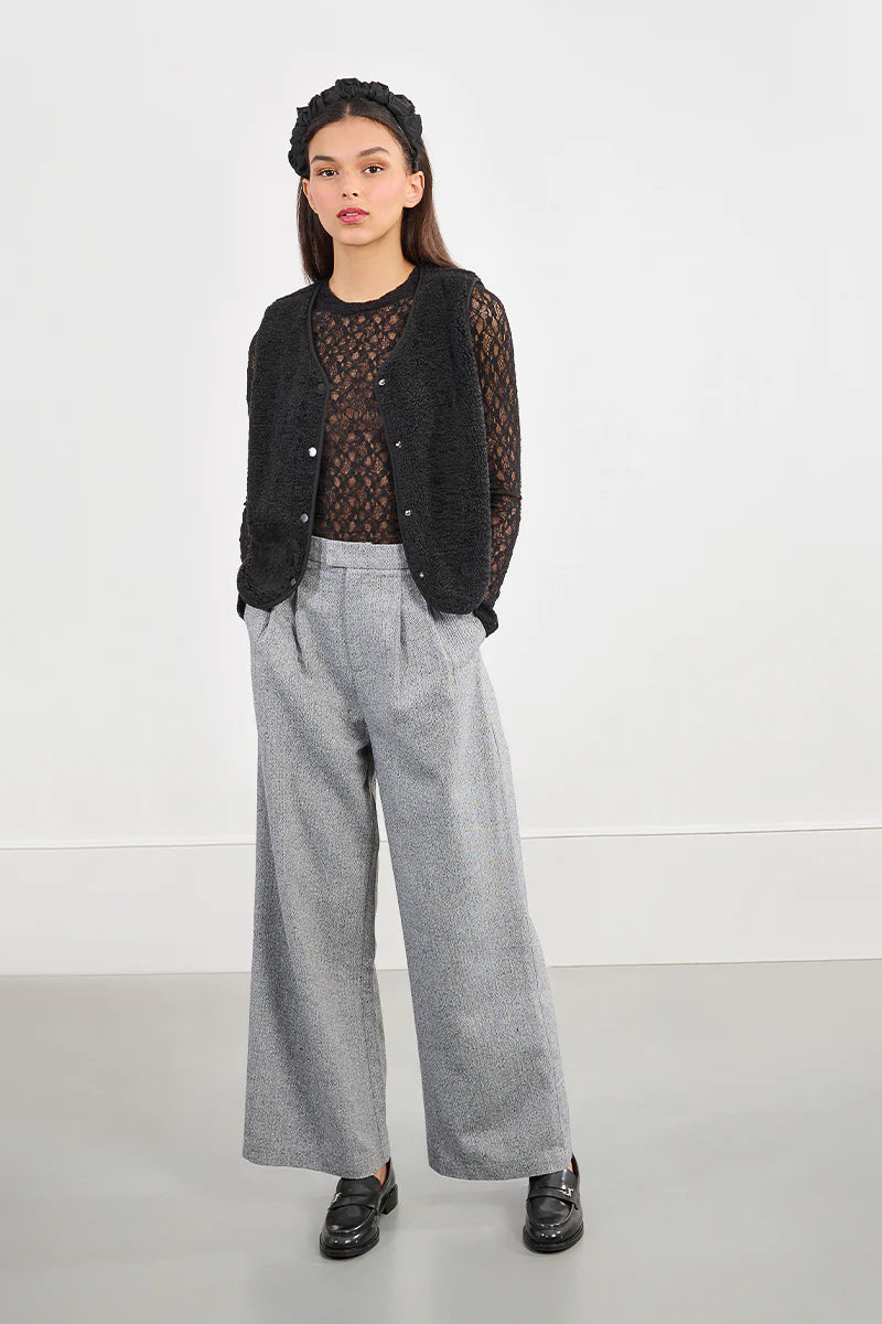 MOLLY BRACKEN-KNIT TOP