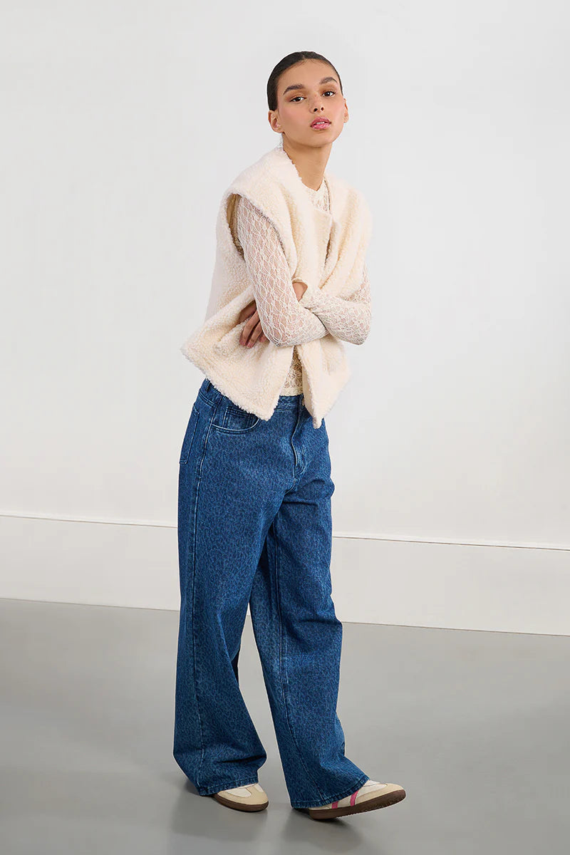 MOLLY BRACKEN-KNIT TOP