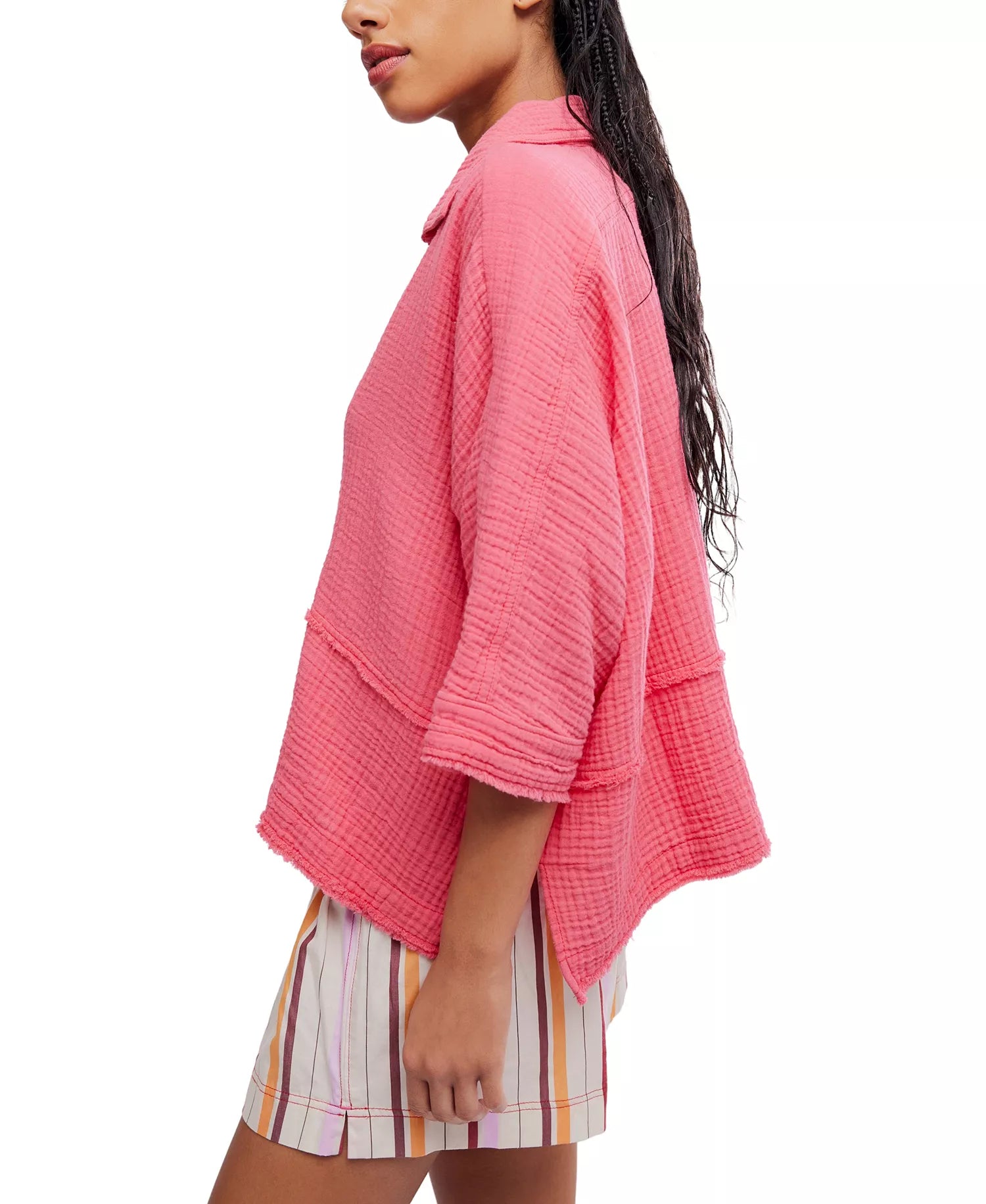 FREE PEOPLE-"HAPPY DAYS" SHIRT