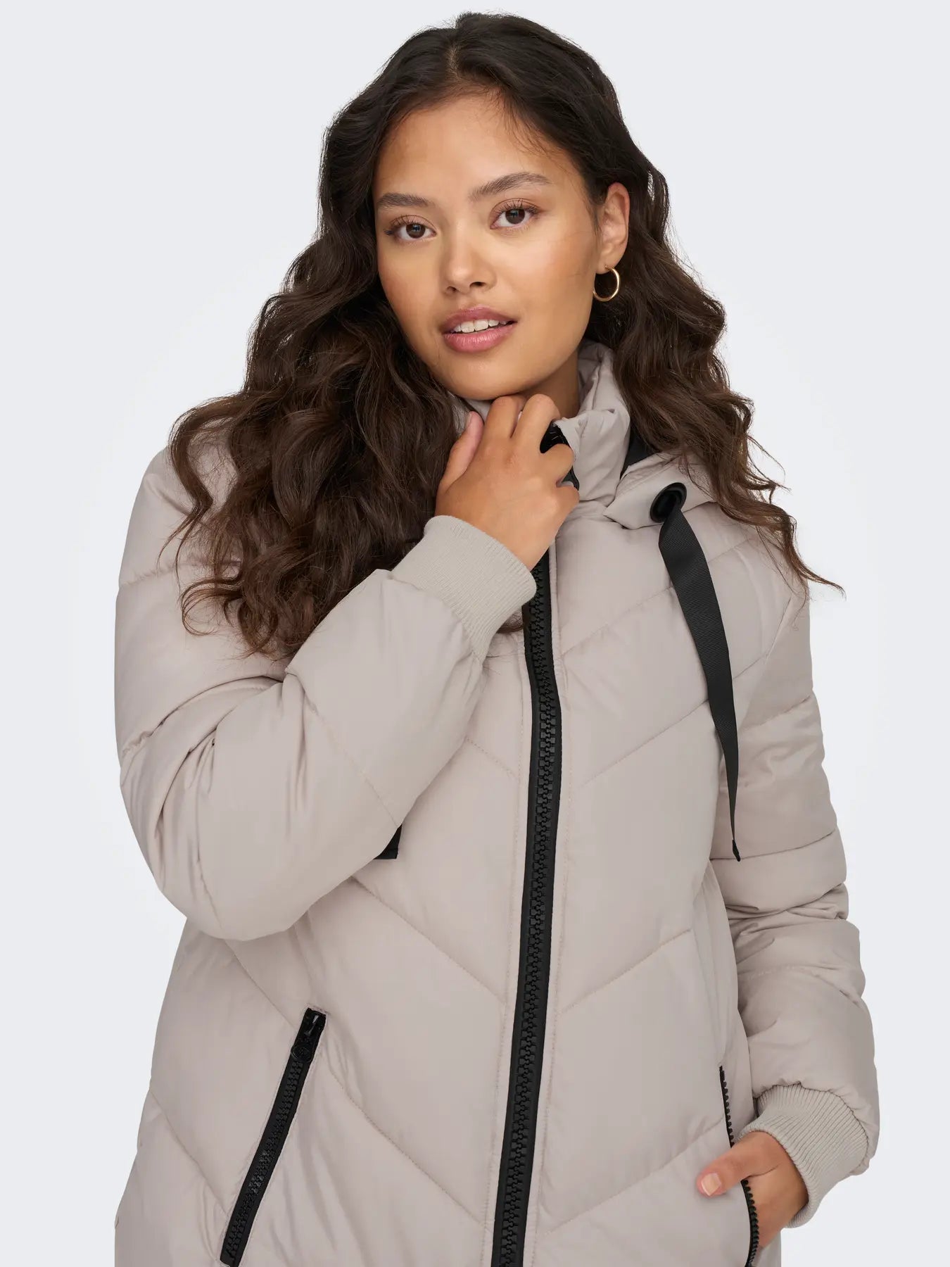 JDY-"SKYLAR LIFE" HOODED COAT
