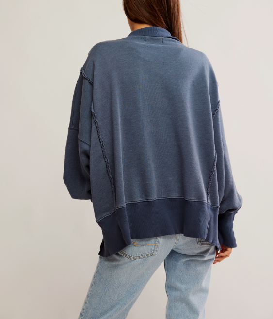 FREE PEOPLE-"CAMDEN" SWEATSHIRT