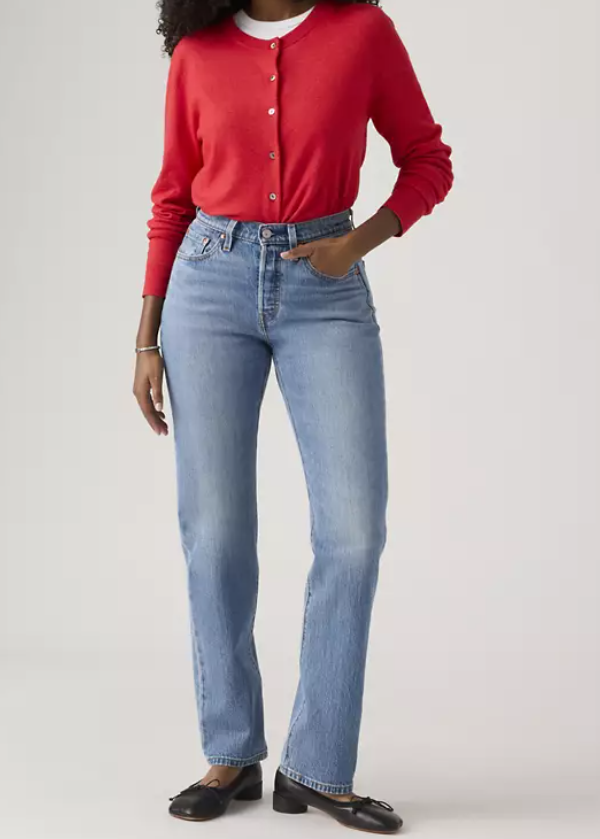 LEVI STRAUSS-"501" CURVE JEAN