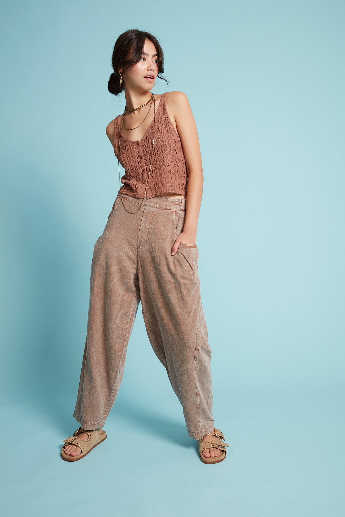 RD-"AMALFI" BARREL PANT