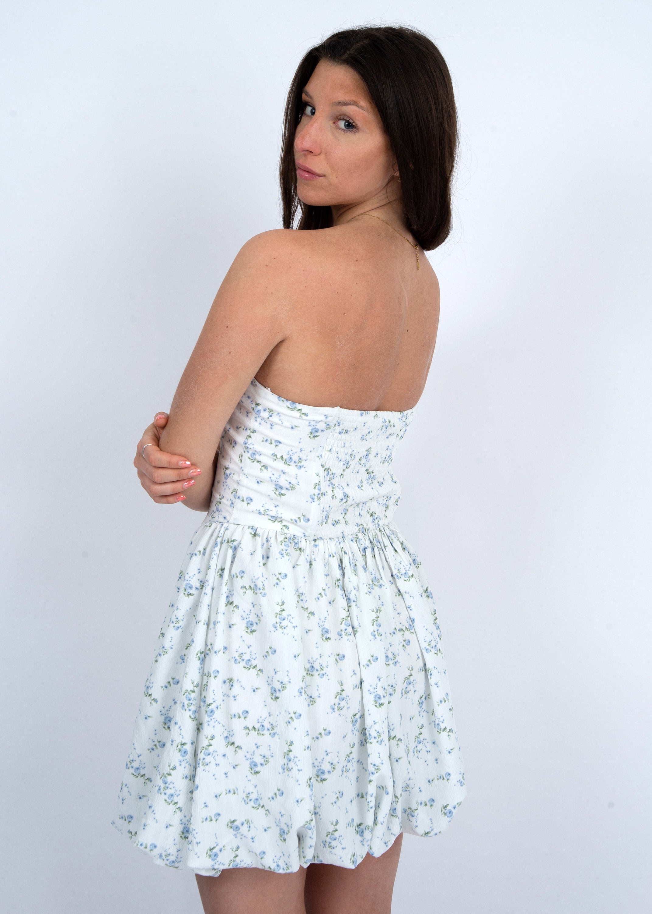 RD-"SANTINA" BUSTIER DRESS