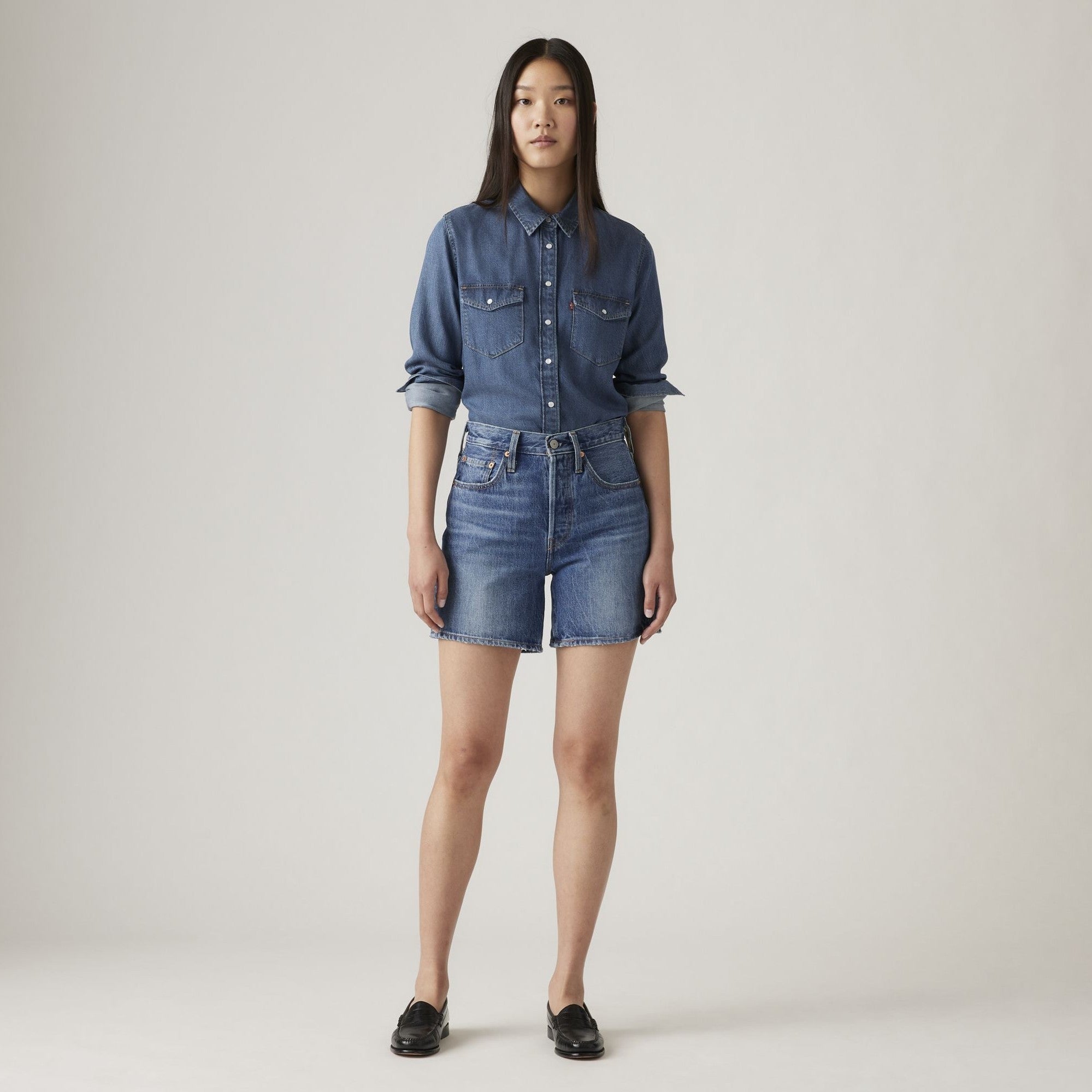 LEVI STRAUSS-"501" SHORT