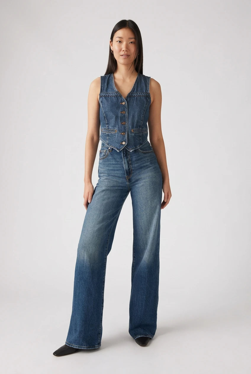 LEVI STRAUSS-"RIBCAGE" JEAN