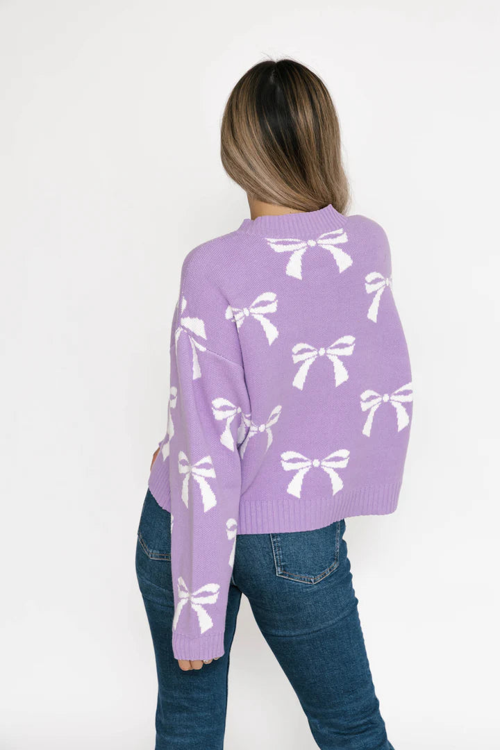 SMASH + TESS-"BOW" CARDIGAN