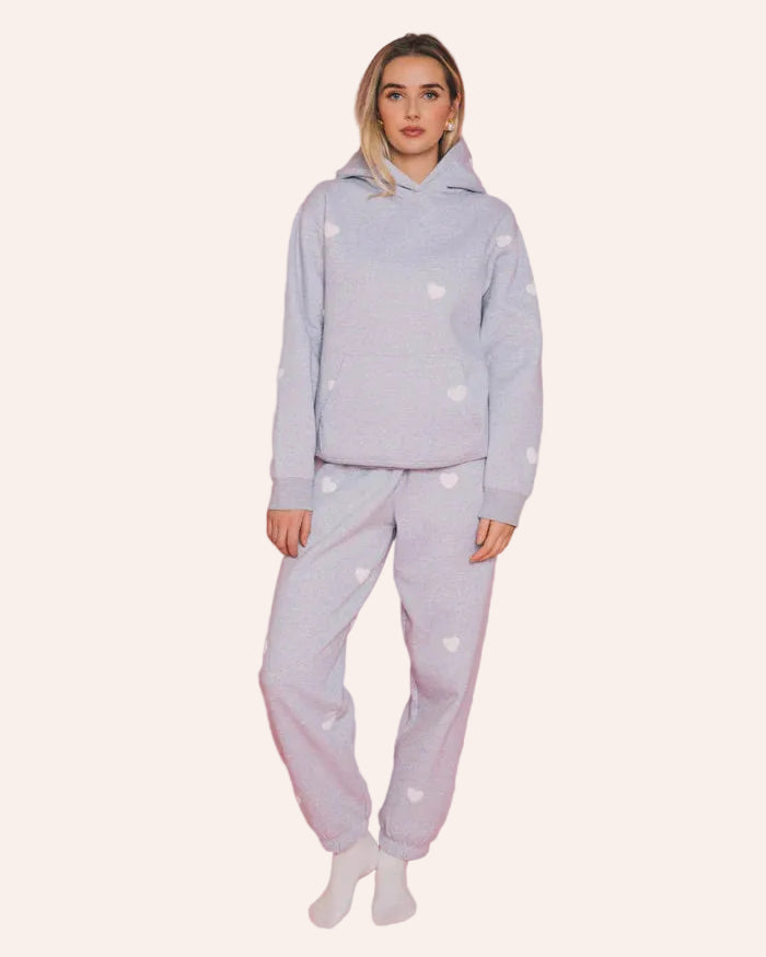 BRUNETTE THE LABEL-"HEART" JOGGER