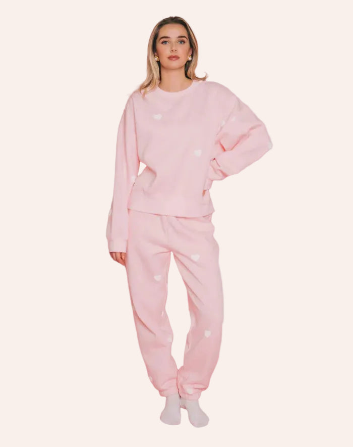 BRUNETTE THE LABEL-"HEART" JOGGER