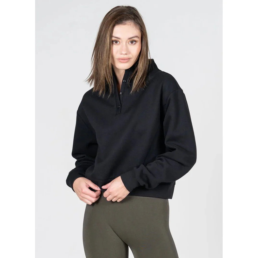 C'EST MOI-HENLEY SWEATSHIRT