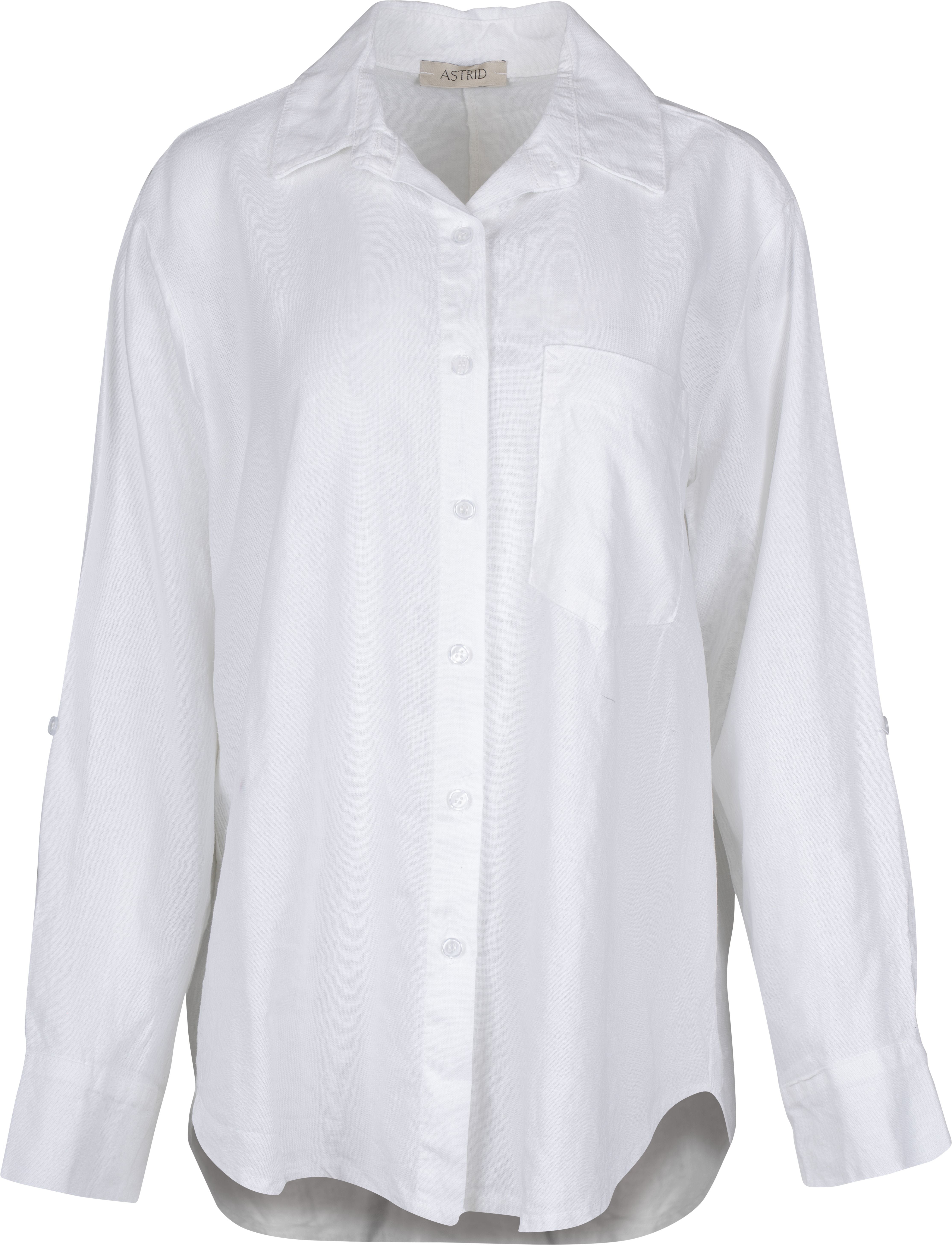 ASTRID-LONG SLEEVE BUTTON UP SHIRT