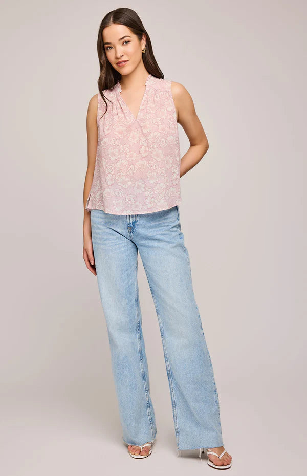 GENTLE FAWN-"SOFIA" PRINT TOP
