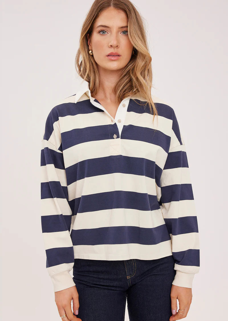 GENTLE FAWN-"BRITT" POLO SHIRT