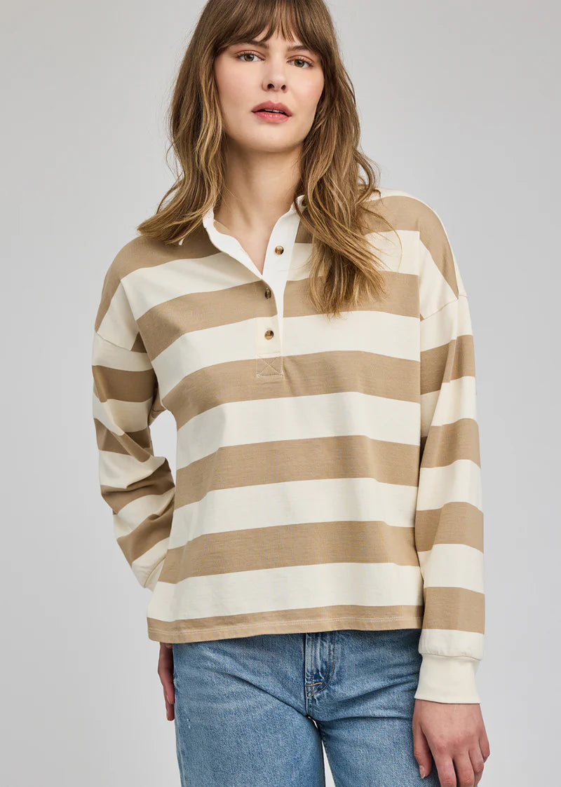 GENTLE FAWN-"BRITT" POLO SHIRT