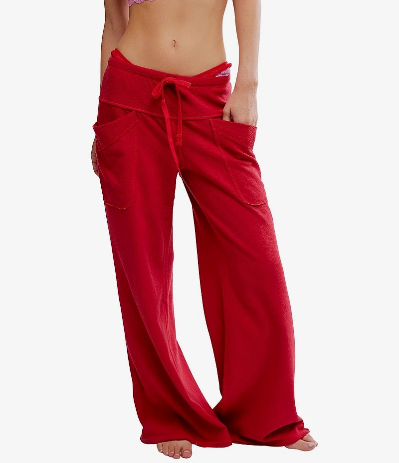 FREE PEOPLE-"STAYCATION" PANT