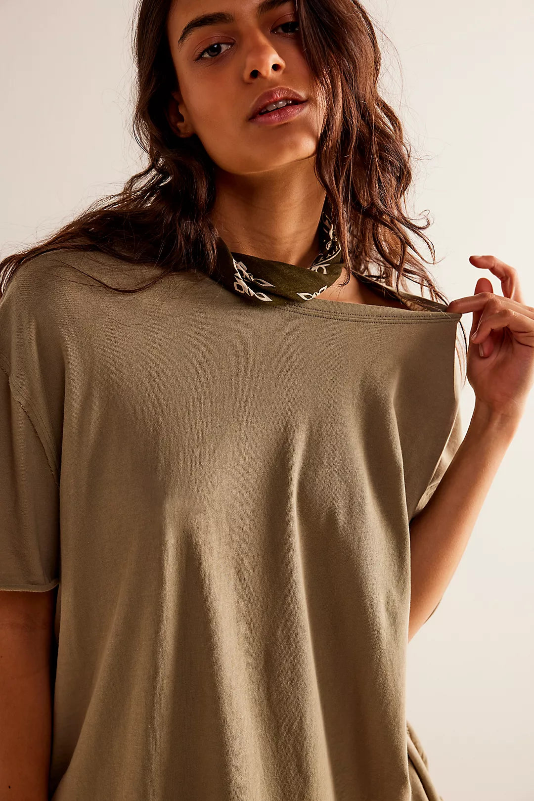 FREE PEOPLE-"NINA" TEE