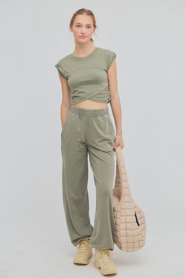 FREE PEOPLE-"HOT SHOT CROSSOVER" SET