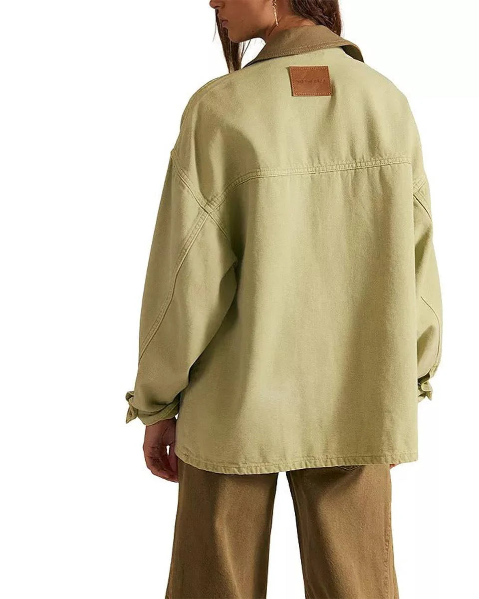 FREE PEOPLE-"LEMON" DENIM JKT.