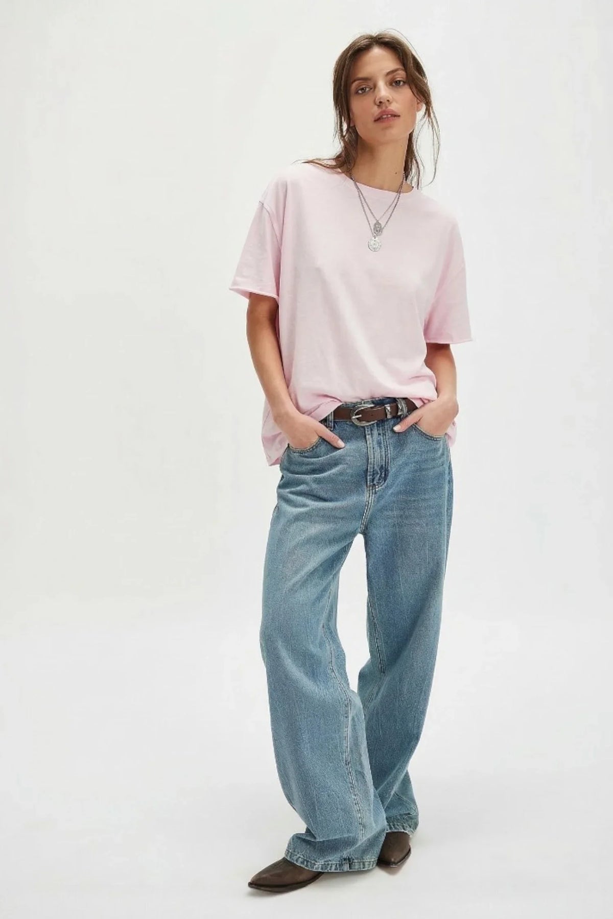 FREE PEOPLE-"NINA" TEE