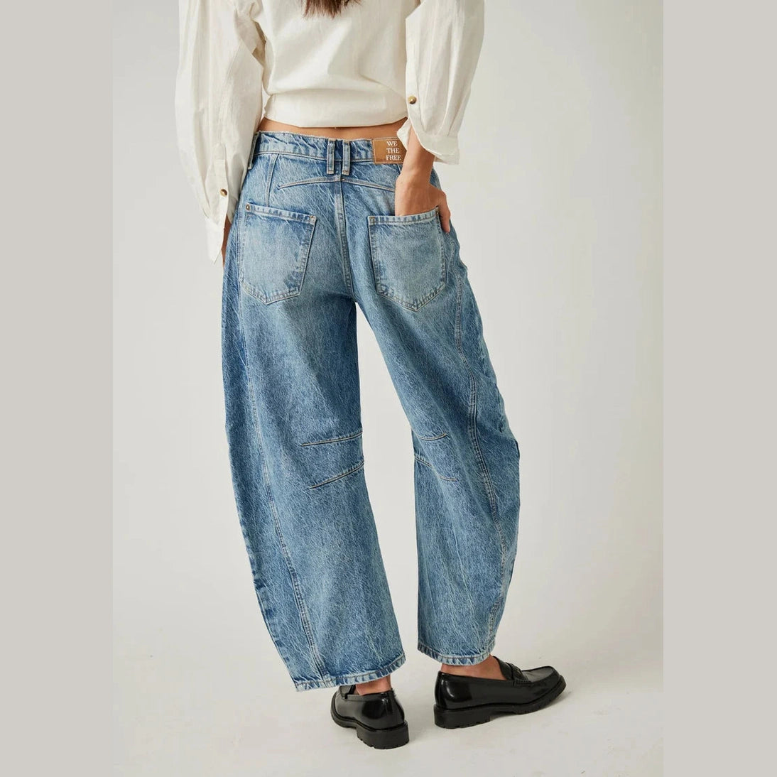 FREE PEOPLE-"GOOD LUCK" JEAN