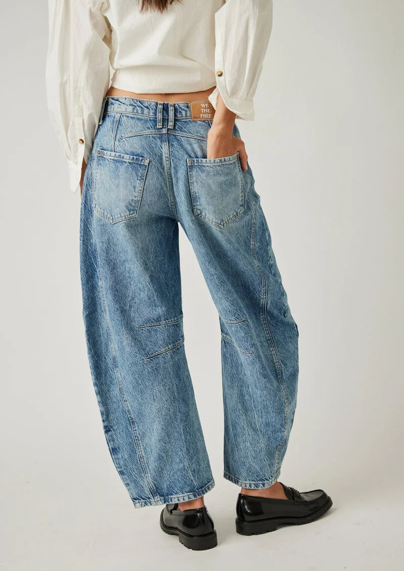 FREE PEOPLE-"GOOD LUCK" JEAN