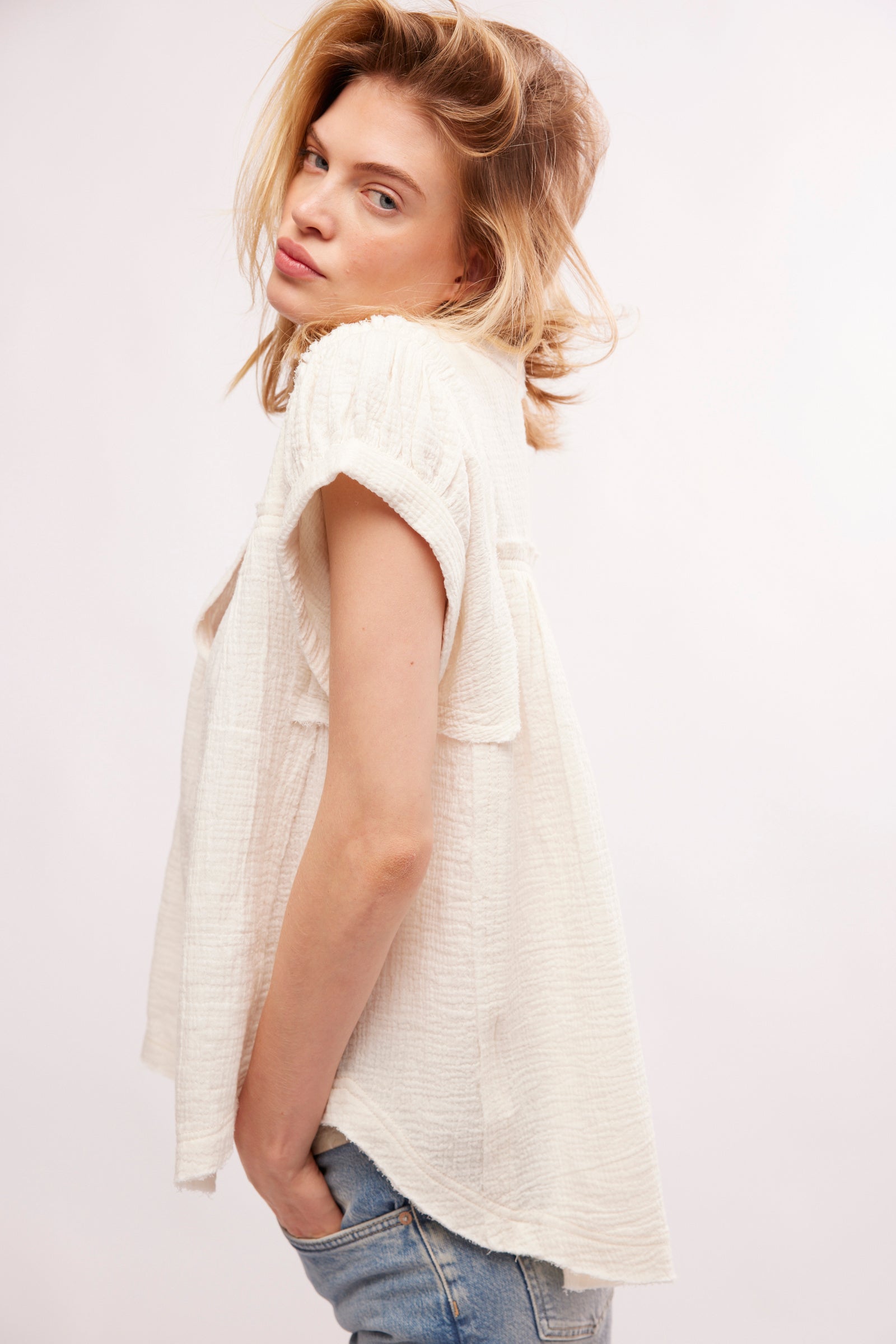 FREE PEOPLE-"HORIZONS" TOP