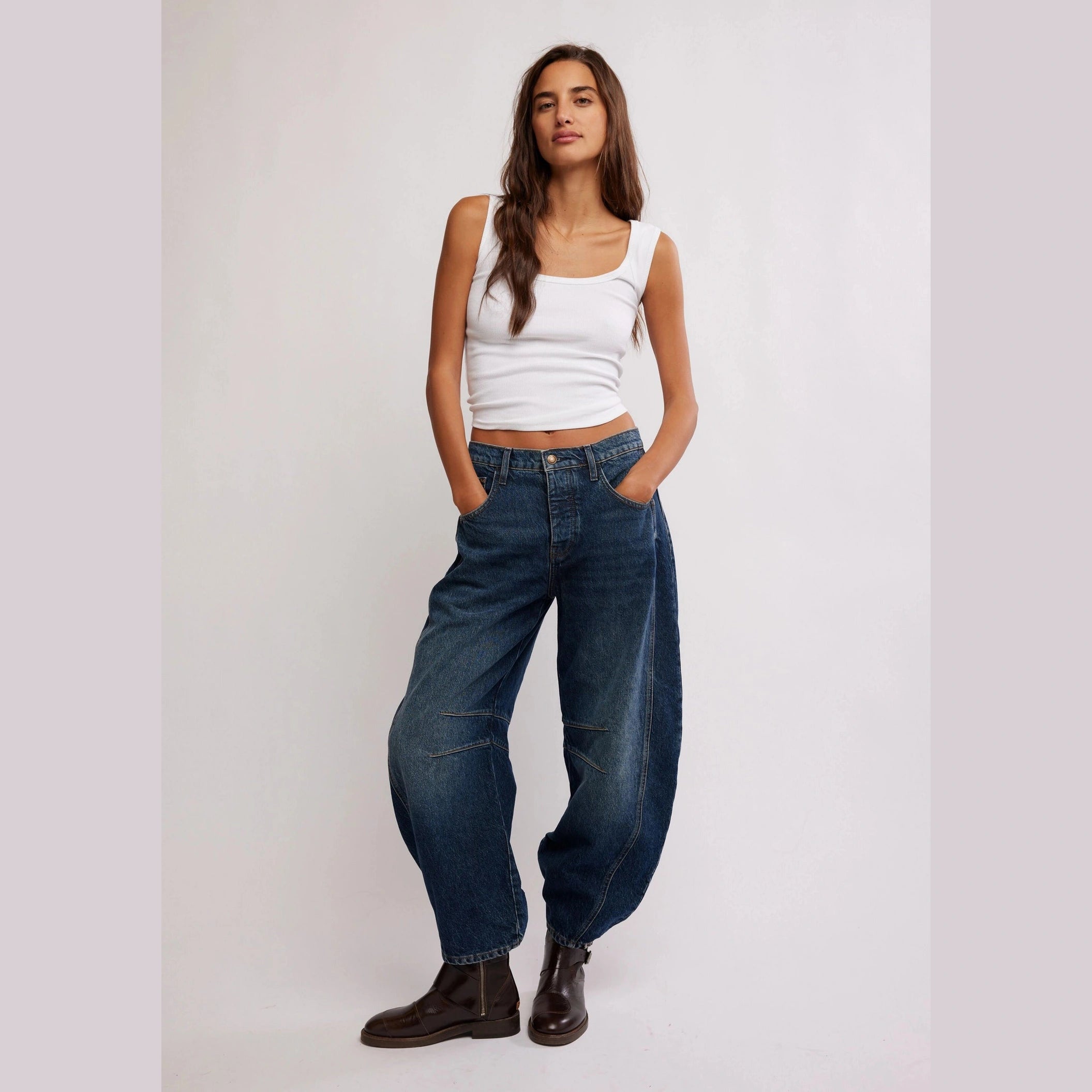 FREE PEOPLE-"GOOD LUCK" JEAN