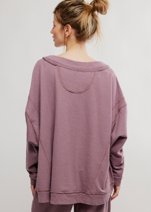 FREE PEOPLE-"STAYCATION" TOP