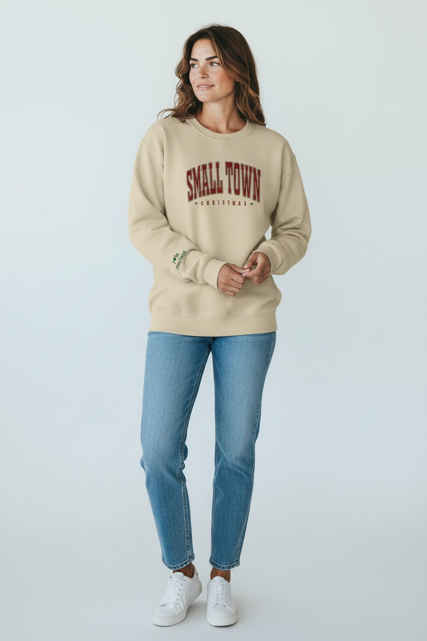 WAPLES-SMALL TOWN SWEATSHIRT