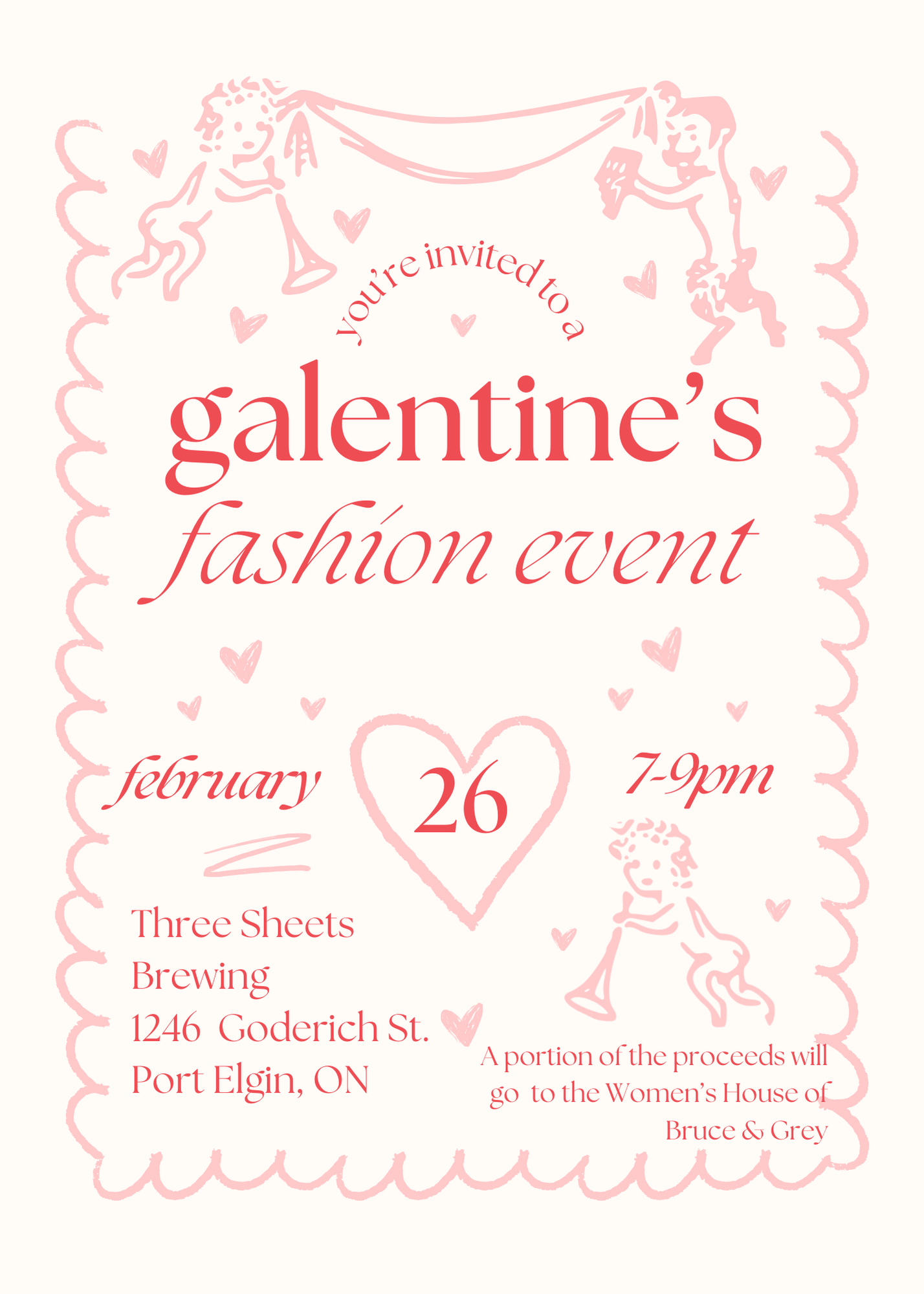 GALENTINE'S FASHION SHOW - FEBRUARY 26 - 7:00 PM-9:00 PM