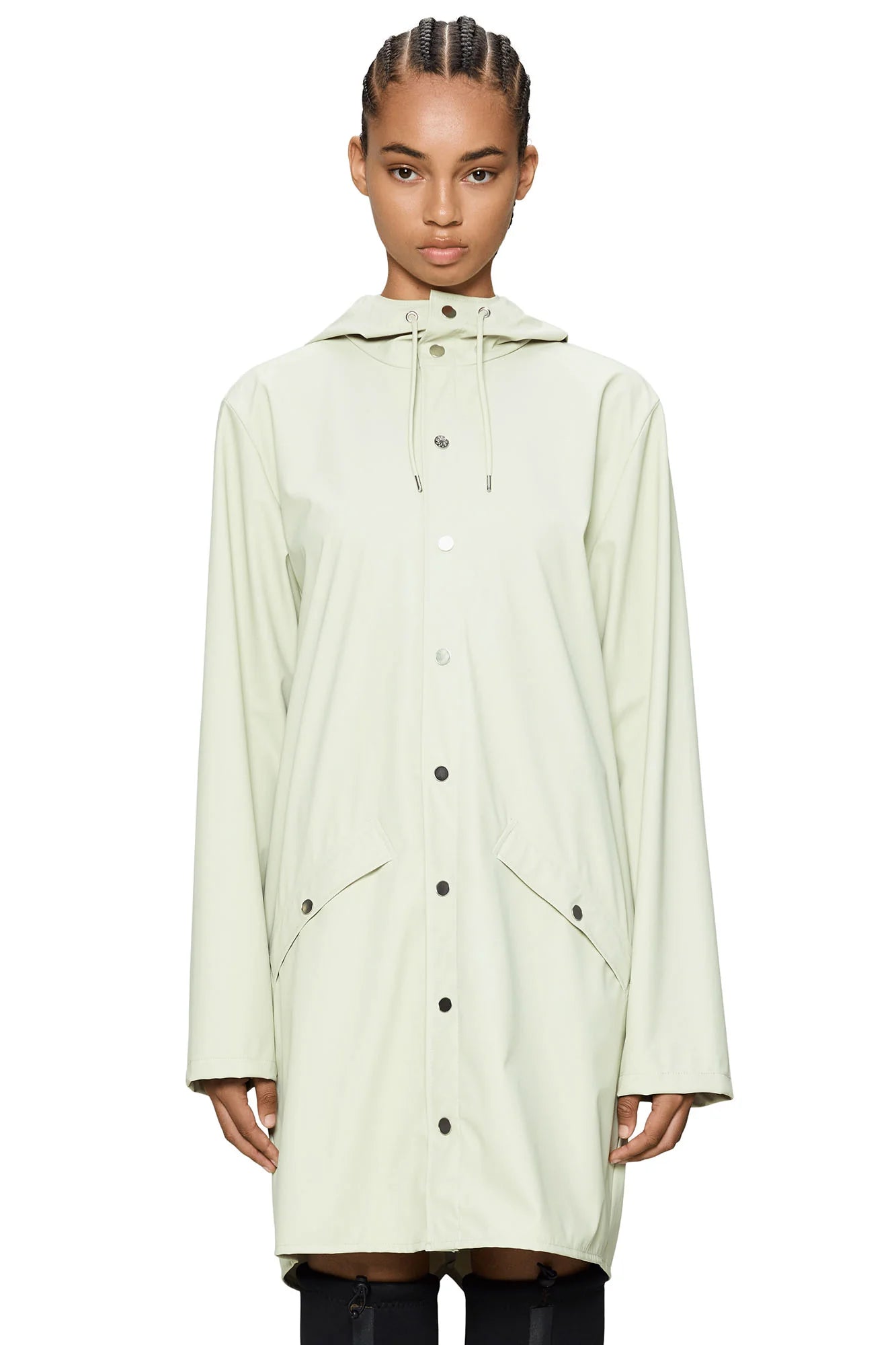 RAINS-HOODED RAIN JACKET