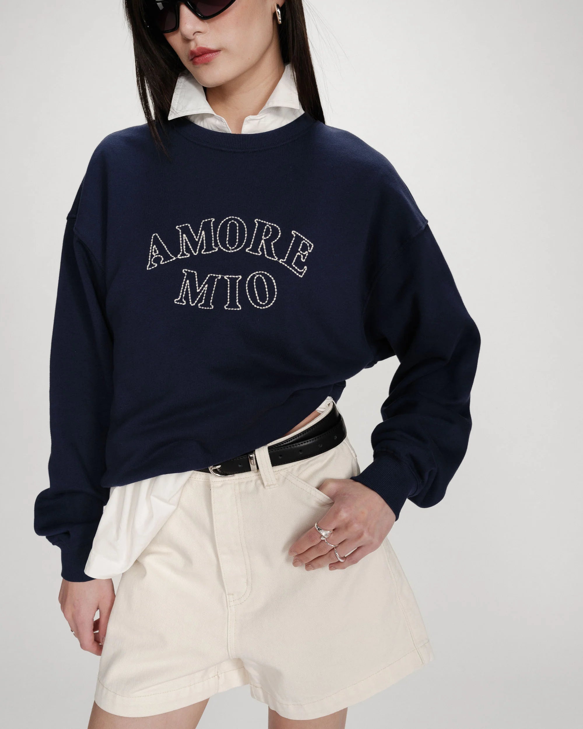 GRACE & MILA-"VALINO" SWEATSHIRT
