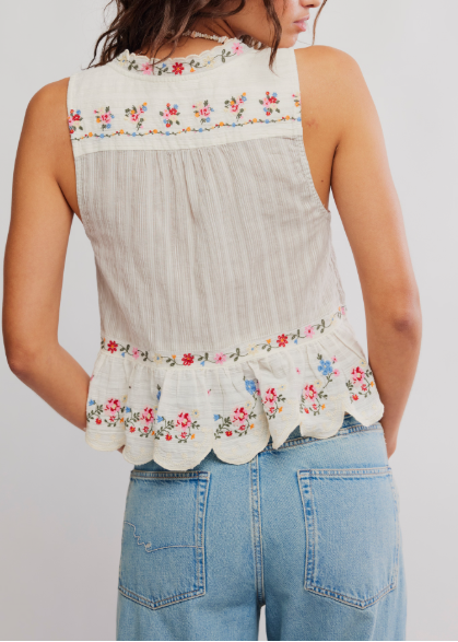 FREE PEOPLE-"ELLIS" BLOUSE