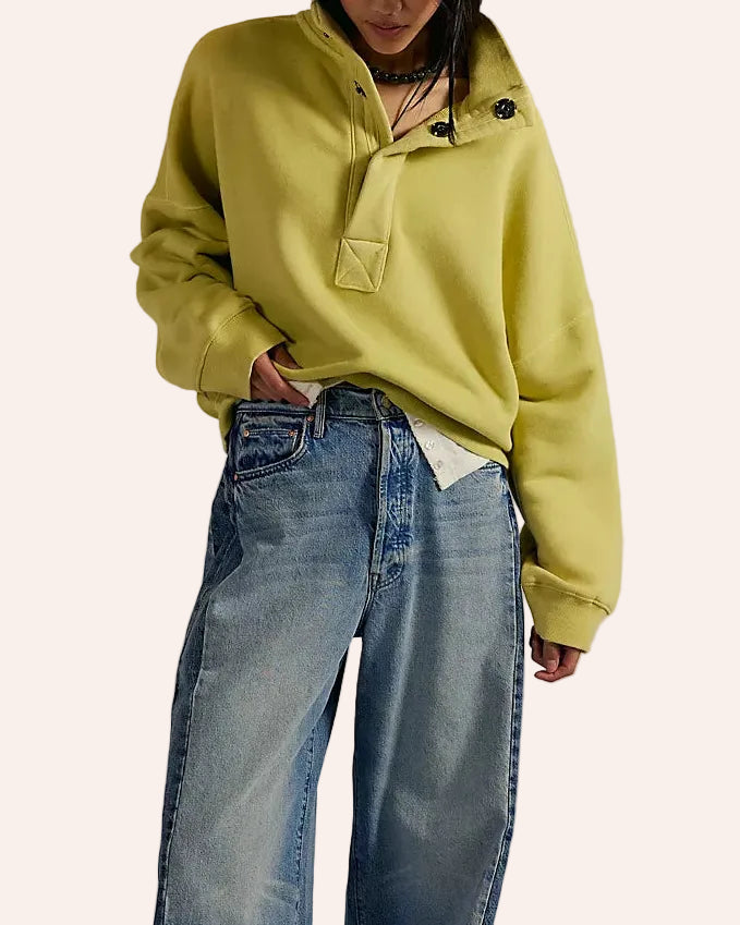 FREE PEOPLE-"TIMELESS" SWEATSHIRT