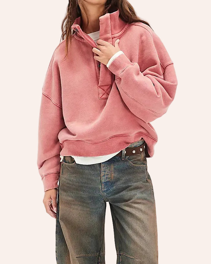 FREE PEOPLE-"TIMELESS" SWEATSHIRT